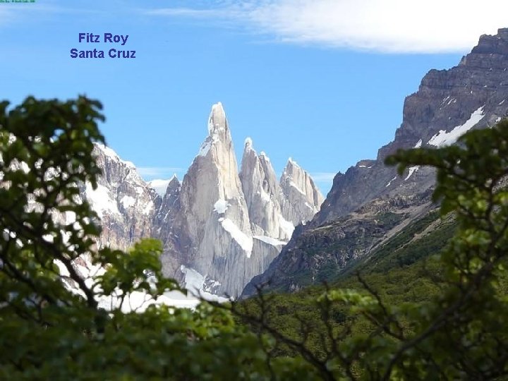 Fitz Roy Santa Cruz 