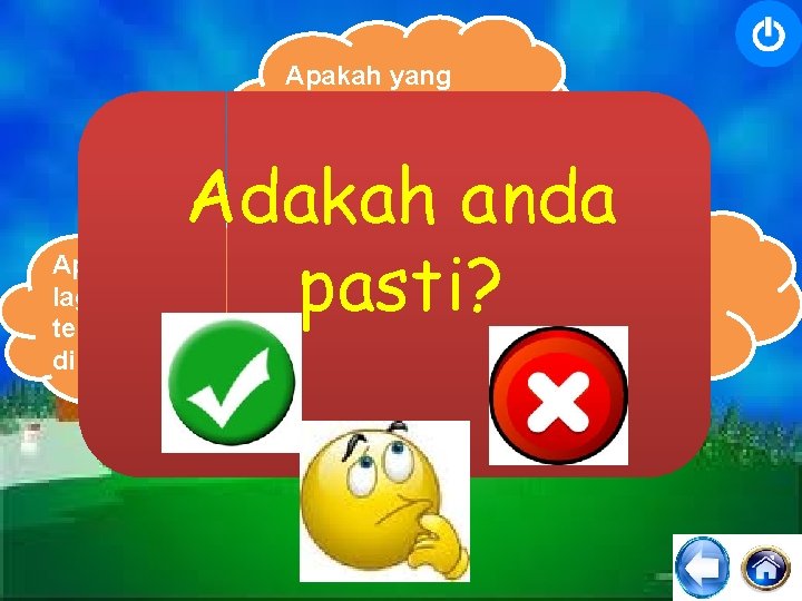 Apakah yang terdapat dalam kebun? Adakah anda pasti? Apakah tajuk lagu yang telah dinyanyikan?