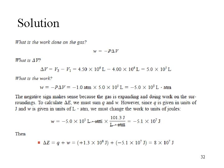 Solution 32 