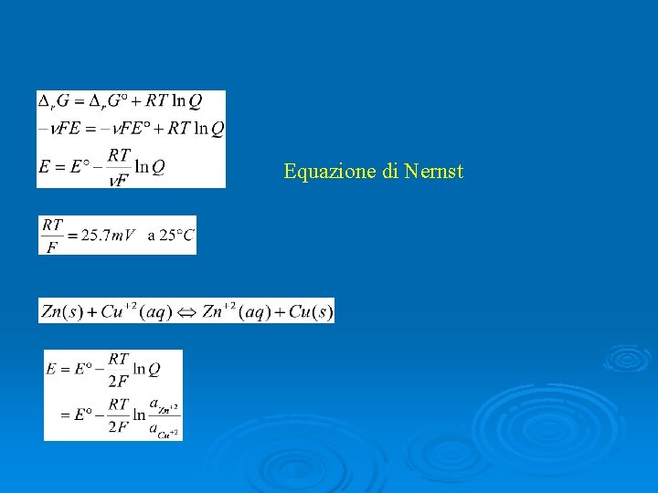 Equazione di Nernst 