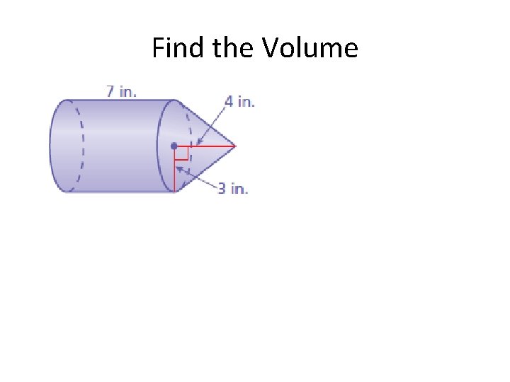 Find the Volume 