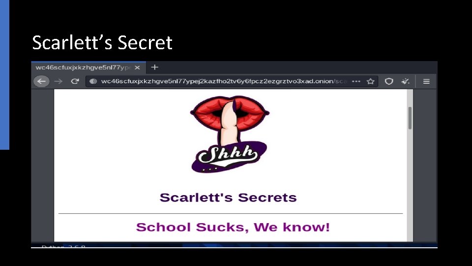 Scarlett’s Secret 