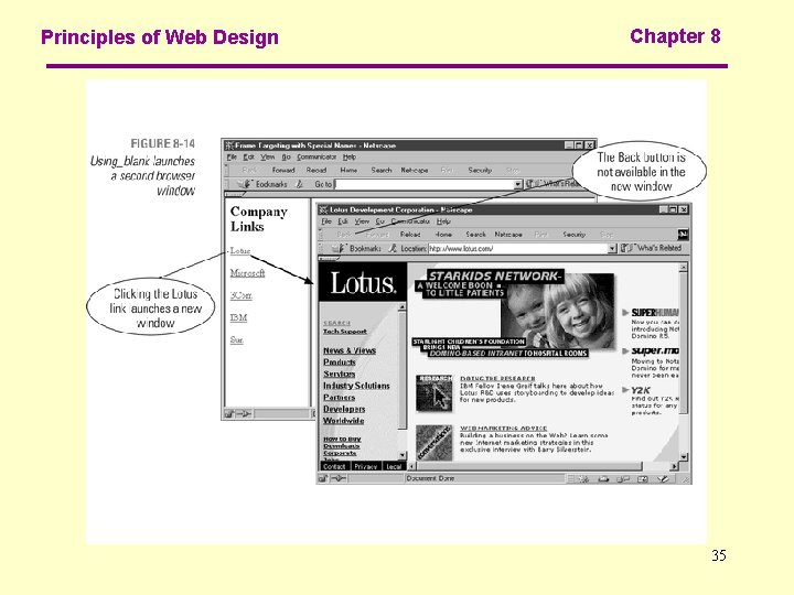 Principles of Web Design Chapter 8 35 