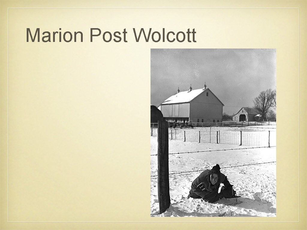 Marion Post Wolcott 