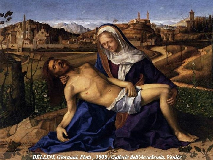 BELLINI, Giovanni, Pietà , 1505 , Gallerie dell'Accademia, Venice 