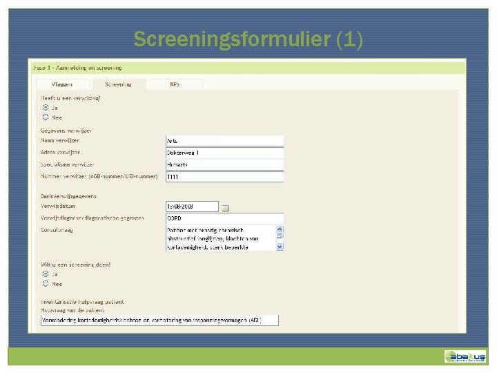 Screeningsformulier (1) 