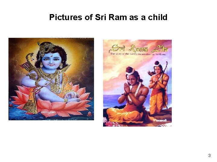 Pictures of Sri Ram as a child 3 