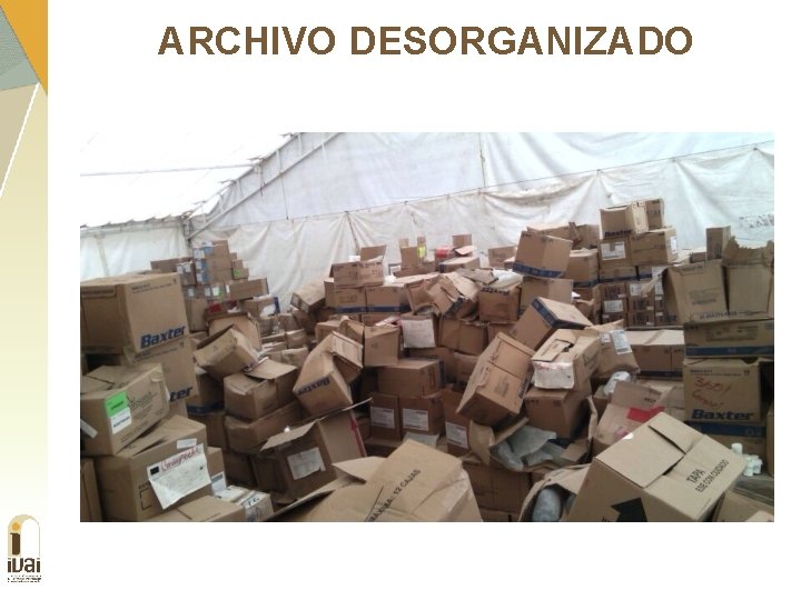 ARCHIVO DESORGANIZADO 