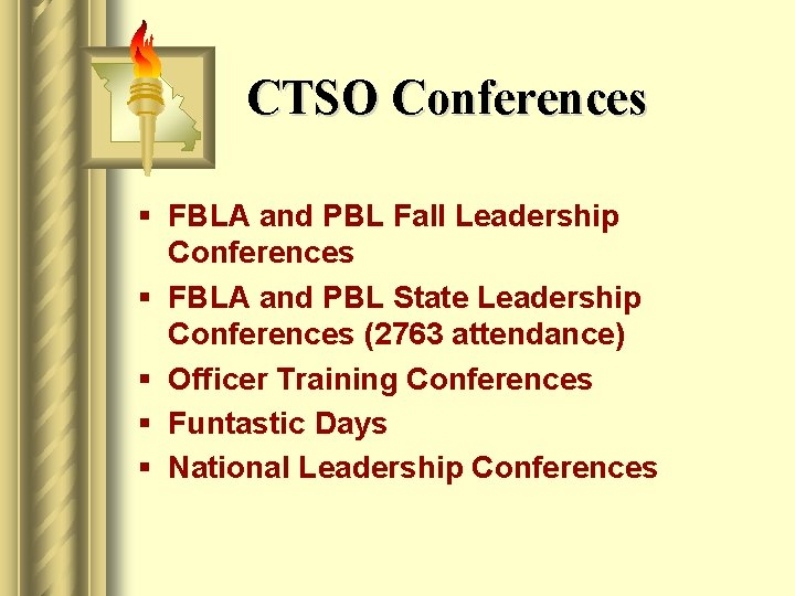 CTSO Conferences § FBLA and PBL Fall Leadership Conferences § FBLA and PBL State