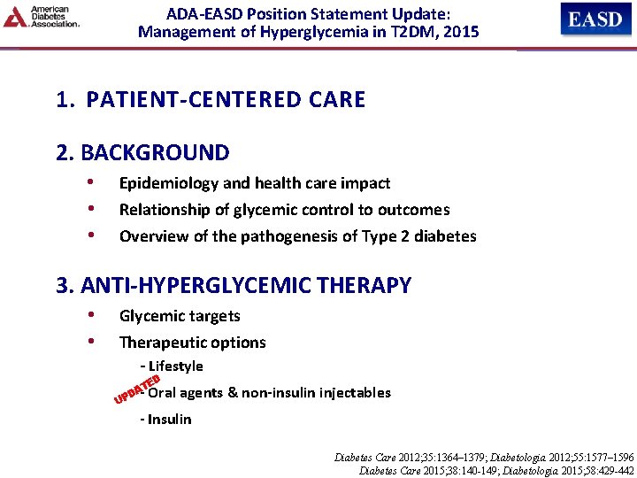 Management of Hyperglycemia in Type 2 Diabetes 2015