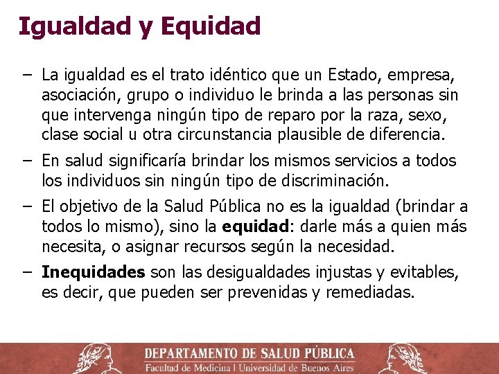 Igualdad y Equidad ‒ La igualdad es el trato idéntico que un Estado, empresa, Igualdad y Equidad ‒ La igualdad es el trato idéntico que un Estado, empresa,