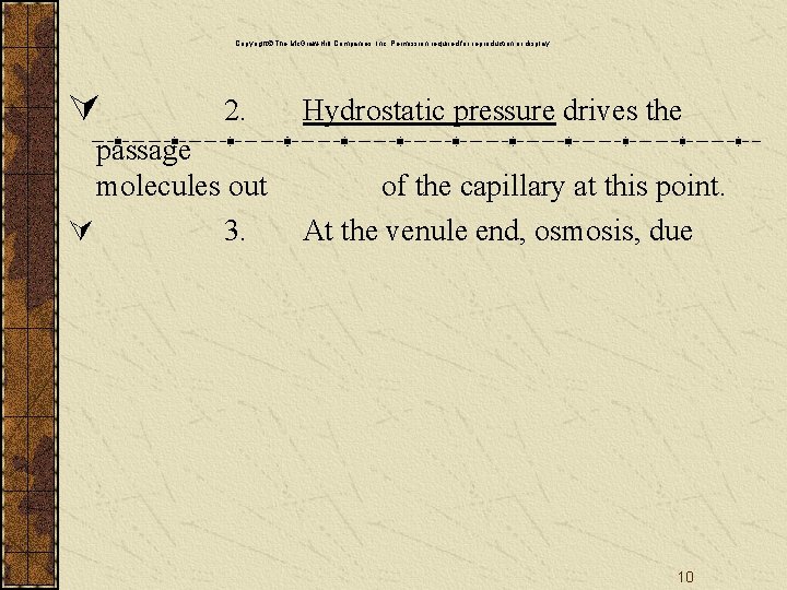 Copyright The Mc. Graw-Hill Companies, Inc. Permission required for reproduction or display. Ú 2.