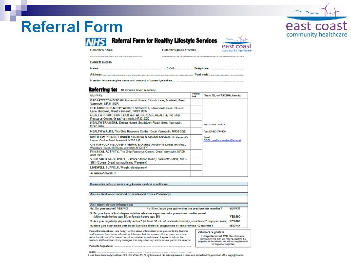 Referral Form 