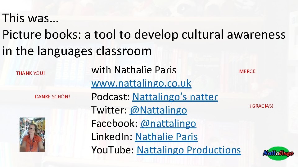 This was… Picture books: a tool to develop cultural awareness in the languages classroom