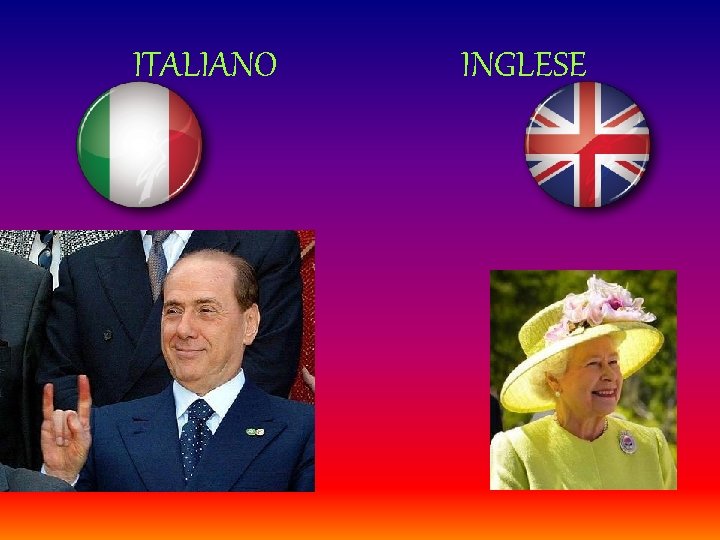 ITALIANO INGLESE 