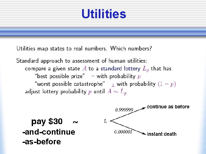 Utilities -and-continue -as-before 