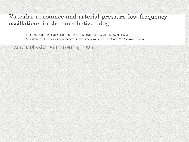 Am. J. Physiol 268: H 7 -H 16, 1995 