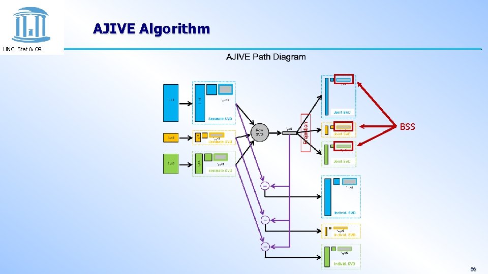 AJIVE Algorithm UNC, Stat & OR BSS 66 