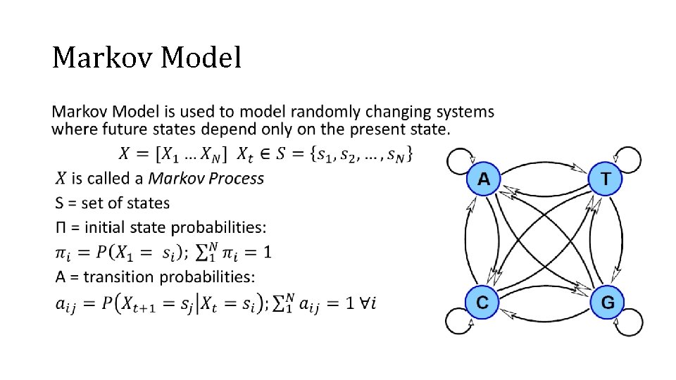 Markov Model • 