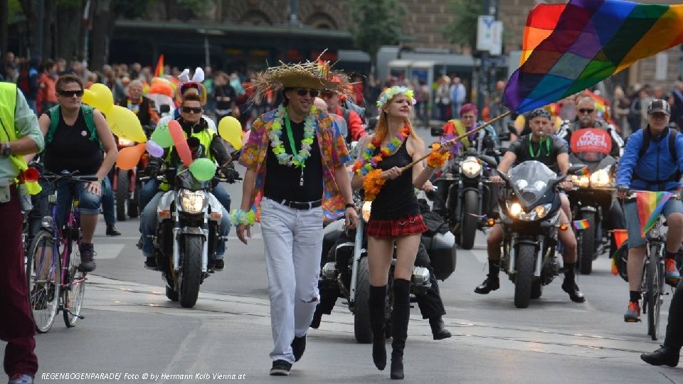 REGENBOGENPARADE/ Foto © by Hermann Kolb Vienna. at 