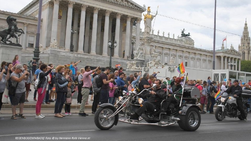 REGENBOGENPARADE/ Foto © by Hermann Kolb Vienna. at 