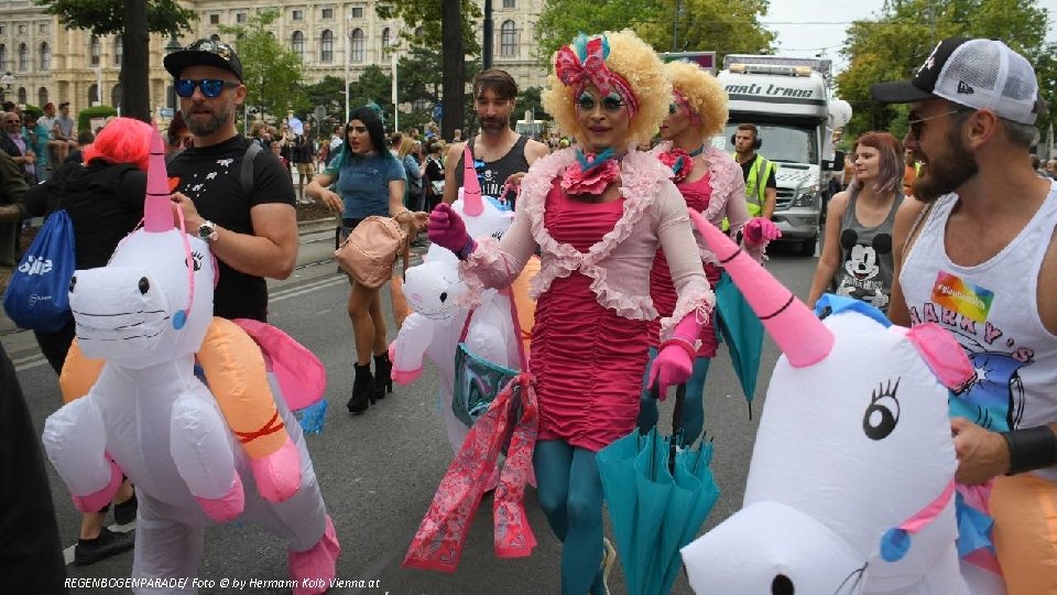 REGENBOGENPARADE/ Foto © by Hermann Kolb Vienna. at 