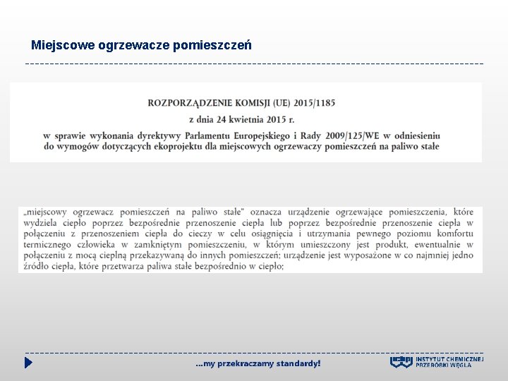 Miejscowe ogrzewacze pomieszczeń 