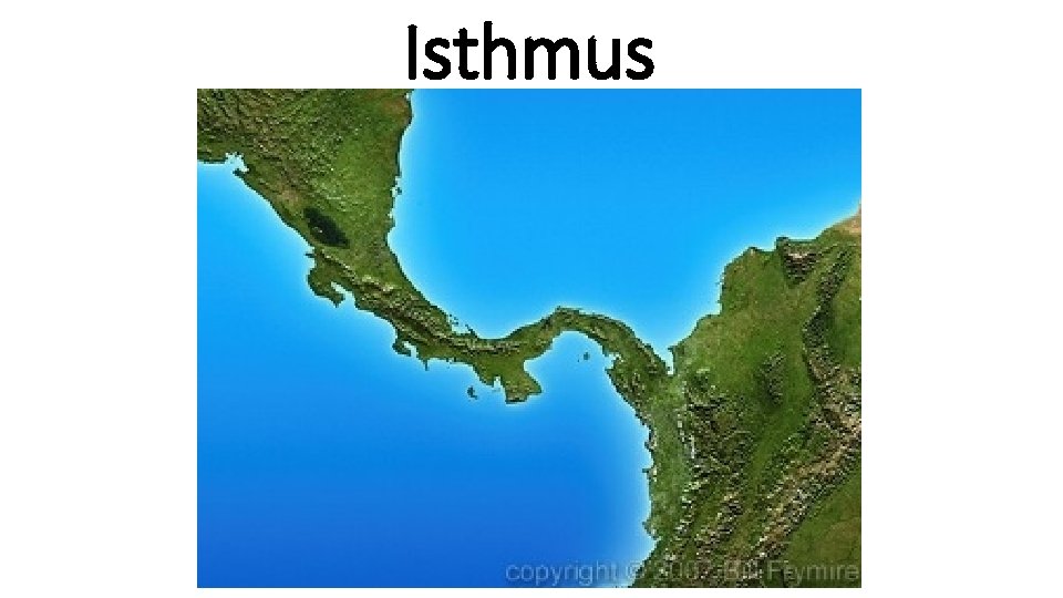 Isthmus 