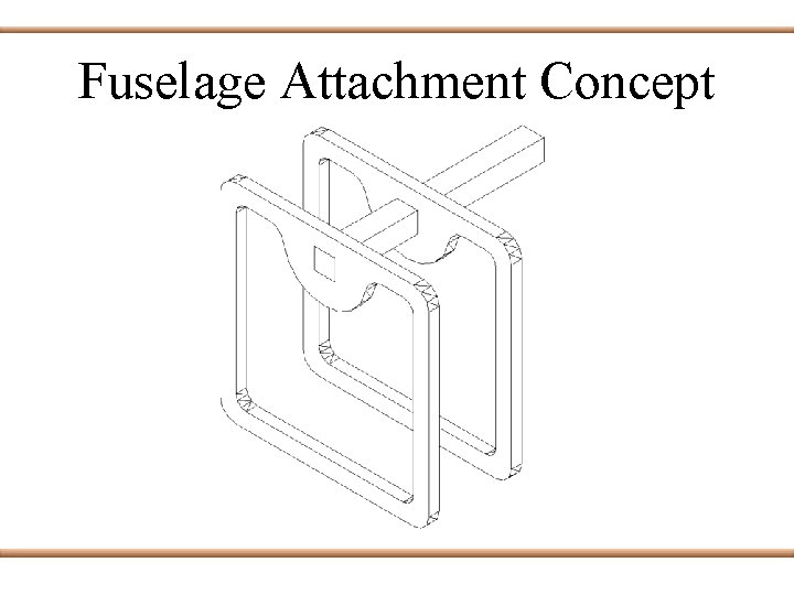 Fuselage Attachment Concept 