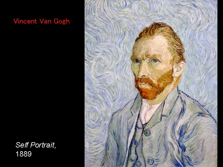 Vincent Van Gogh Self Portrait, 1889 