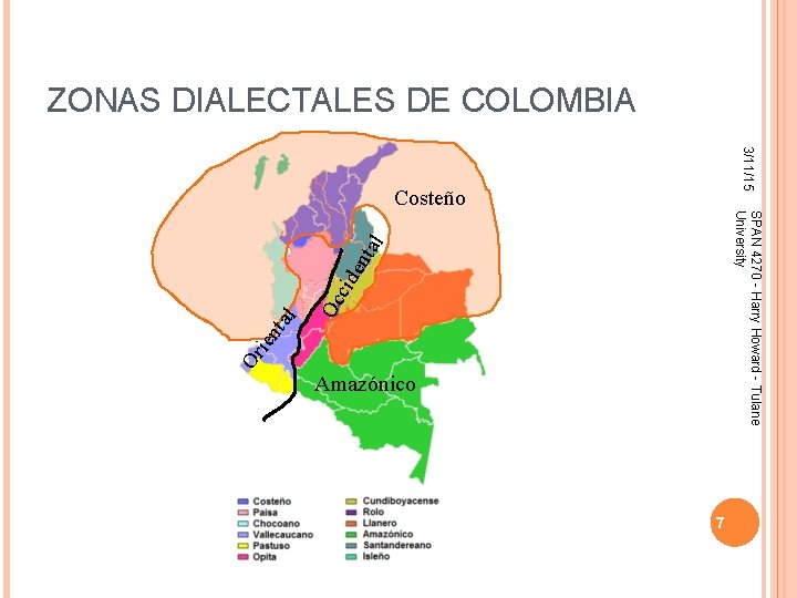 tal en cid Oc SPAN 4270 - Harry Howard - Tulane University ien 3/11/15