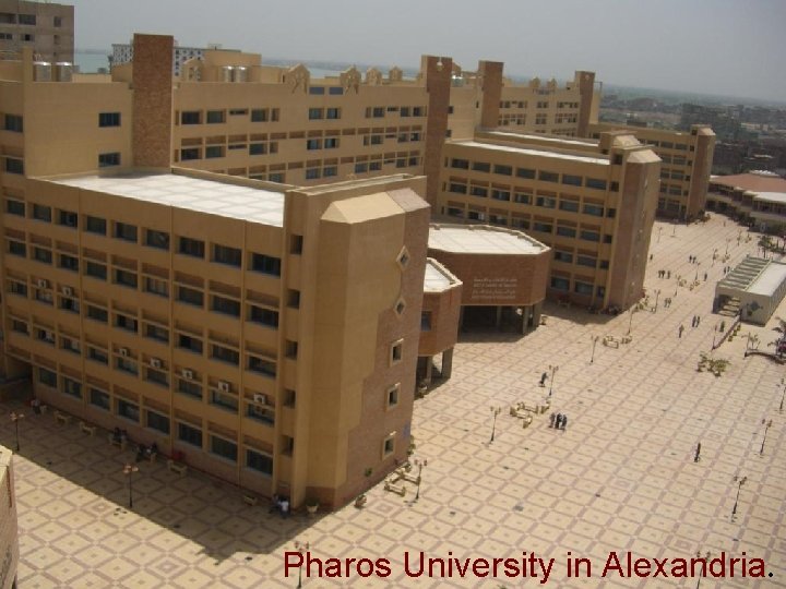 Pharos University in Alexandria. 