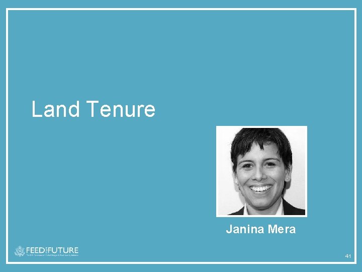 Land Tenure Janina Mera 41 