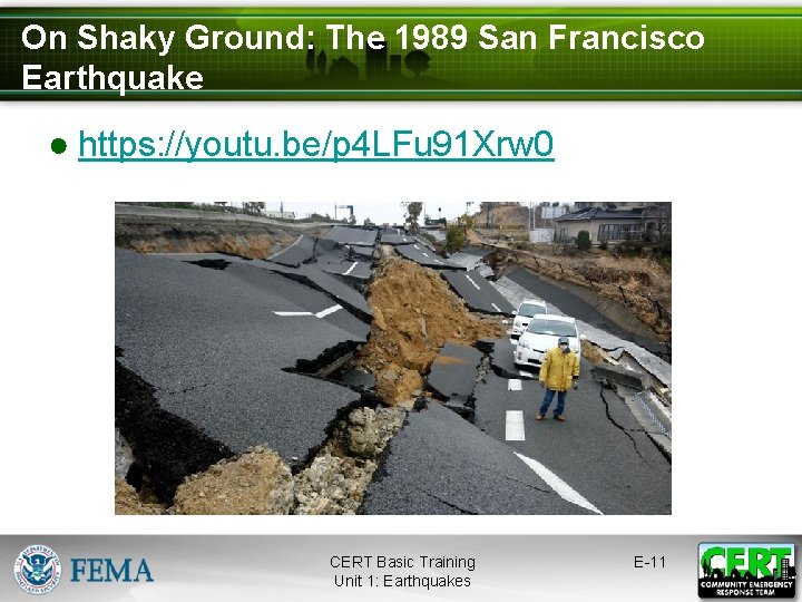 On Shaky Ground: The 1989 San Francisco Earthquake ● https: //youtu. be/p 4 LFu