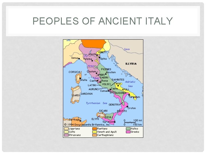 PEOPLES OF ANCIENT ITALY 