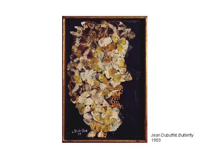 Jean Dubuffet Butterfly 1953 
