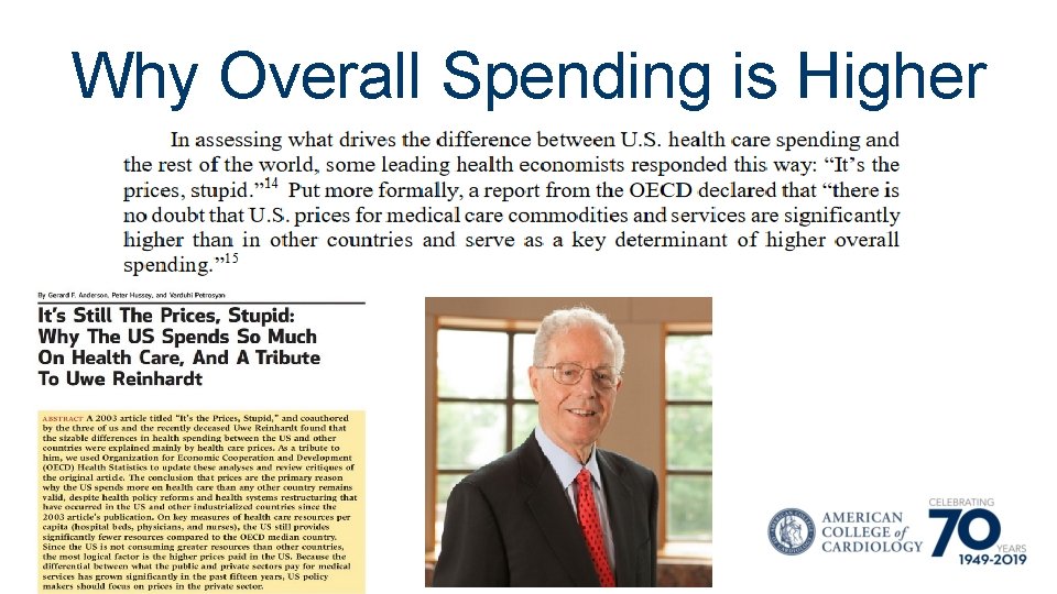 Why Overall Spending is Higher 