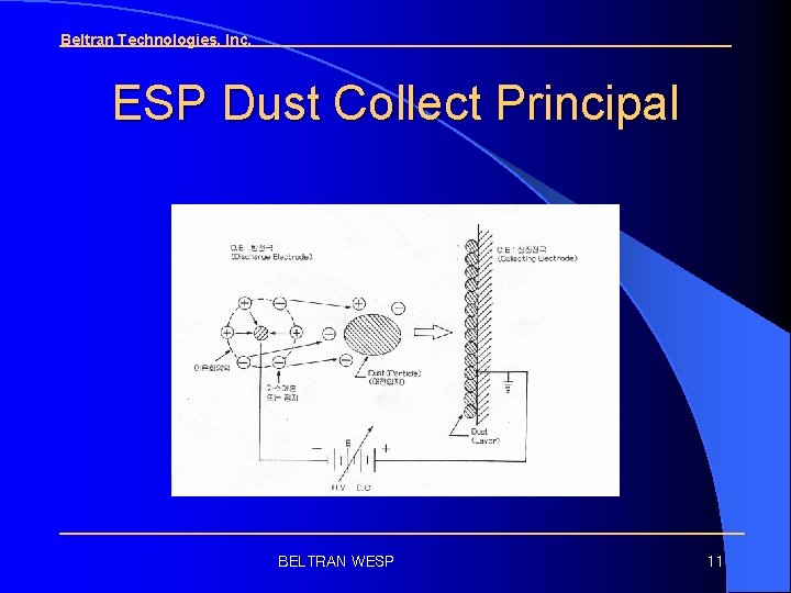 Beltran Technologies, Inc. ESP Dust Collect Principal BELTRAN WESP 11 