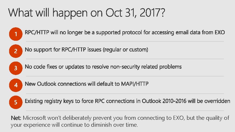 1 2 3 4 5 Net: Microsoft won’t deliberately prevent you from connecting to