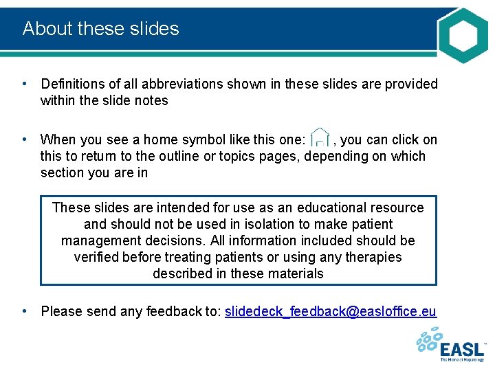 About these slides • Definitions of all abbreviations shown in these slides are provided