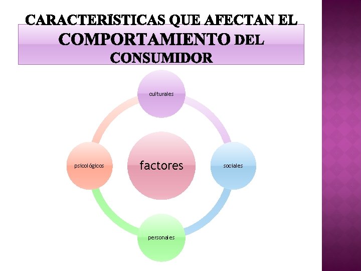 culturales psicológicos factores personales sociales 