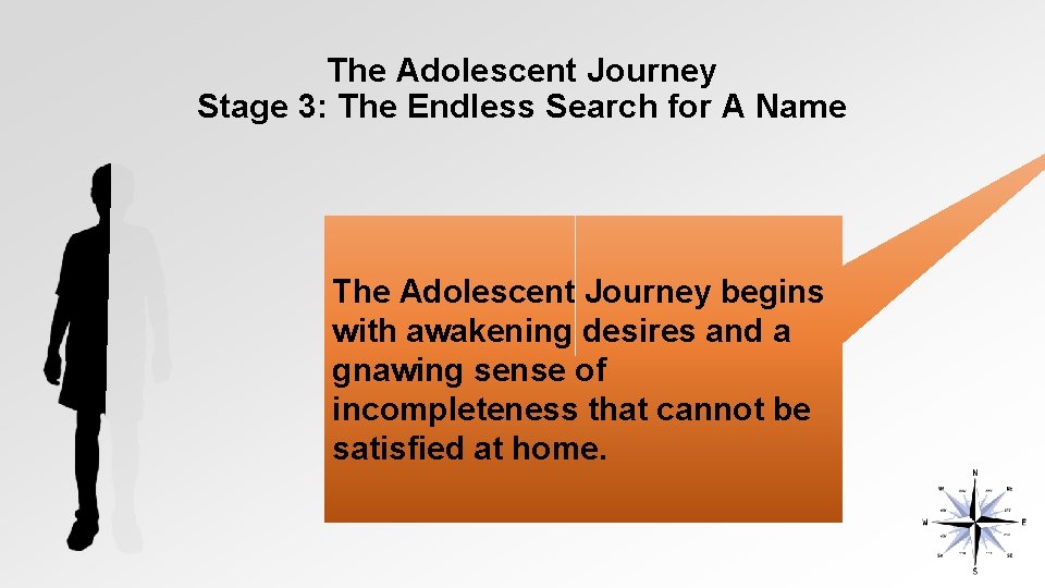 The Adolescent Journey Stage 3: The Endless Search for A Name The Adolescent Journey