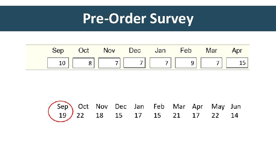 Pre-Order Survey 