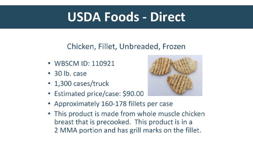 USDA Foods - Direct 