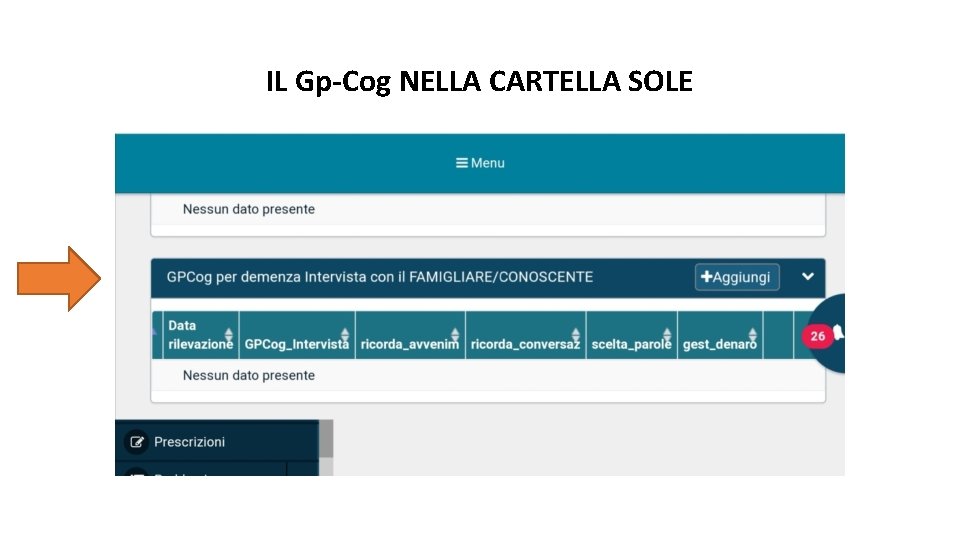 IL Gp-Cog NELLA CARTELLA SOLE 