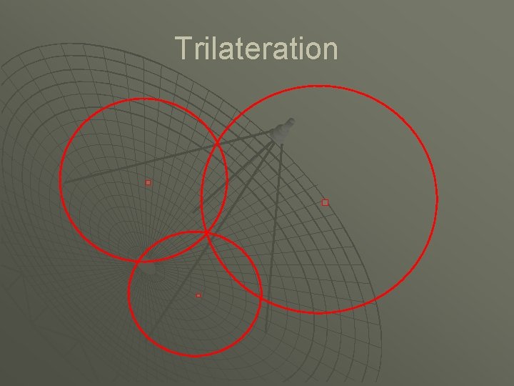 Trilateration Trilateration
