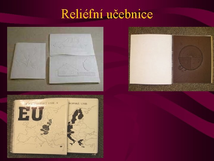 Reliéfní učebnice 