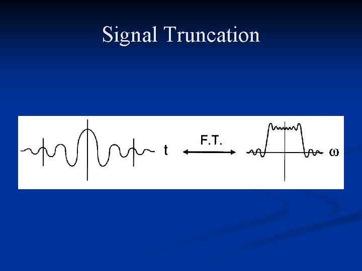 Signal Truncation 