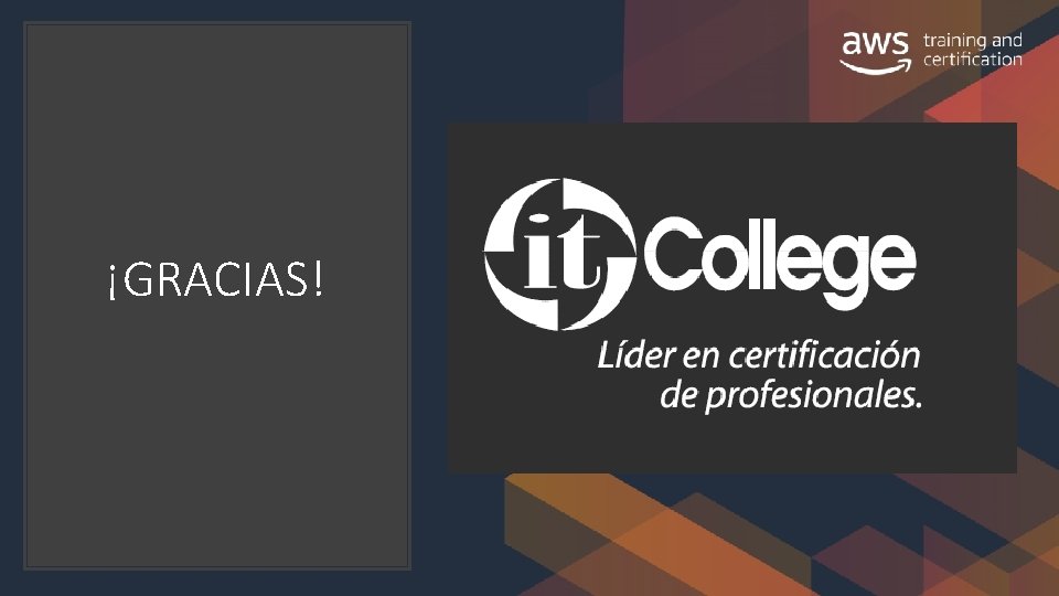 ¡GRACIAS! 