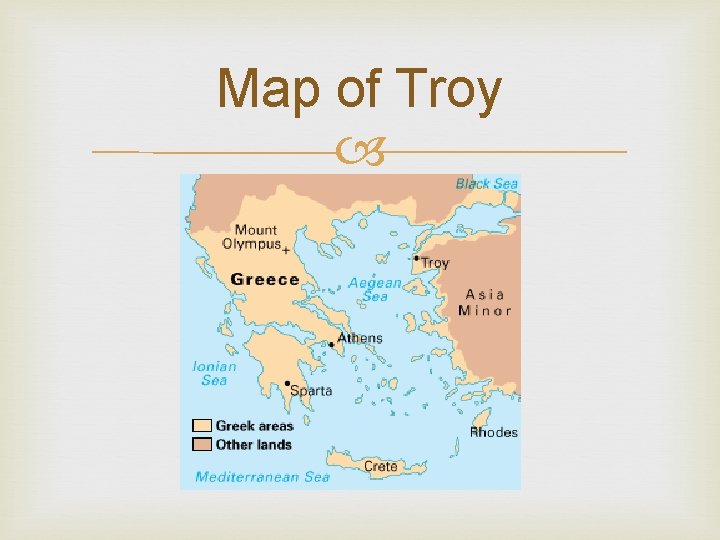 Map of Troy 